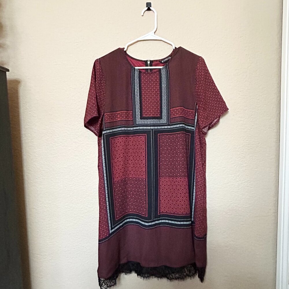 Women's, Express, Short Sleeve Dress, Size Large